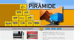 Desktop Screenshot of carroceriapiramide.com.br
